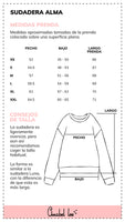 ANABEL LEE. SUDADERA " ALMA "