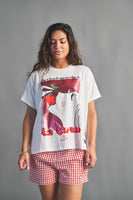 ANABEL LEE. CAMISETA CEREZAS