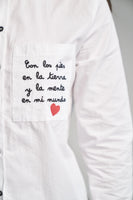 ANABEL LEE. CAMISA " MI MUNDO "