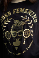 ANABEL LEE. SUDADERA " PODER FEMENINO"