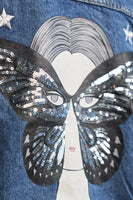 ANABEL LEE. CHAQUETA BUTTERFLY