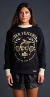 ANABEL LEE. SUDADERA " PODER FEMENINO"